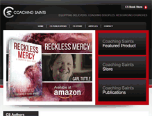 Tablet Screenshot of coachingsaints.com